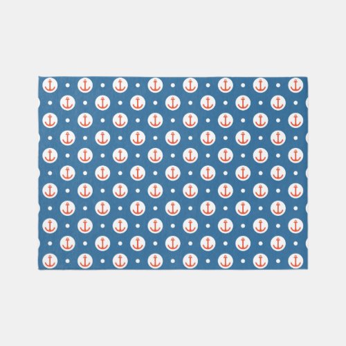 Anchor Dots Rug