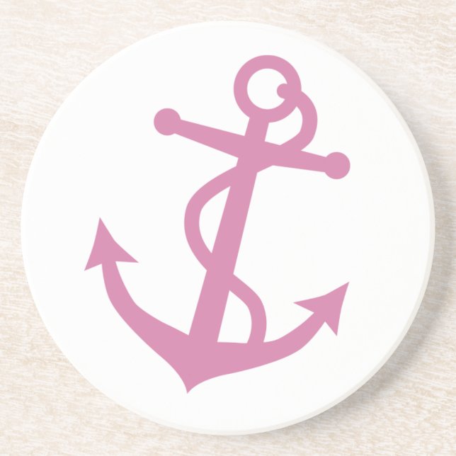 Anchor Drink Coaster (Front)