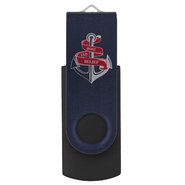 Anchor Flash Drive (Back (Vertical))
