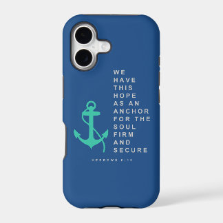 Anchor for the Soul (Hebrews 6:19) iPhone 17 Case