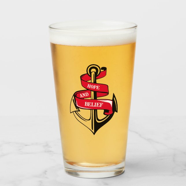 Anchor Glass (Front Filled)