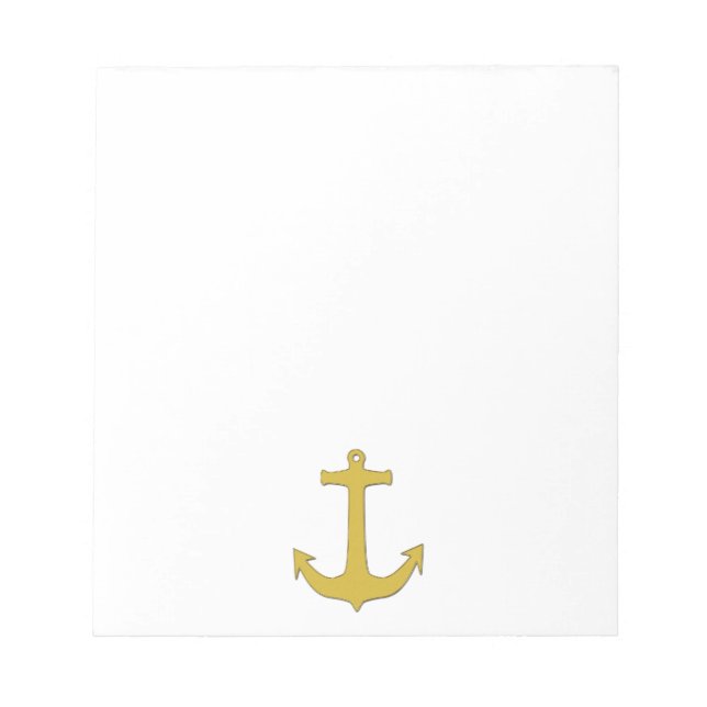Anchor gold + your background & ideas notepad (Front)