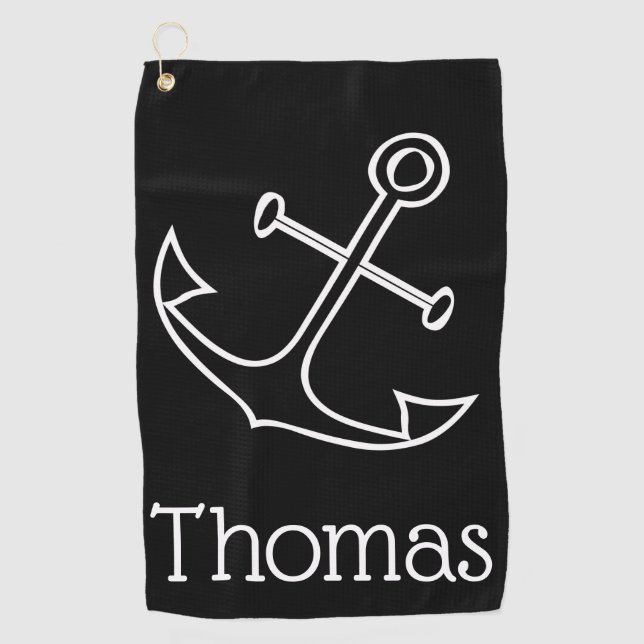 Anchor Golf Towel (Front)