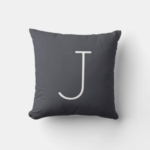 Anchor Grey Customize Front  Back For Gifts Throw Pillow