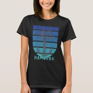 Anchor Hamburg North Sea Capitan Sea Harbor T-Shirt