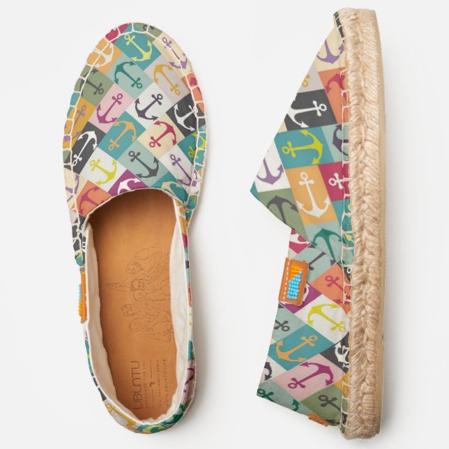 anchor herringbone MANA Espadrilles (Side)