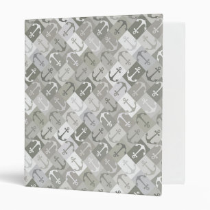 anchor herringbone mono 3 ring binder