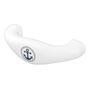 Anchor in Rope Ceramic Drawer Pull