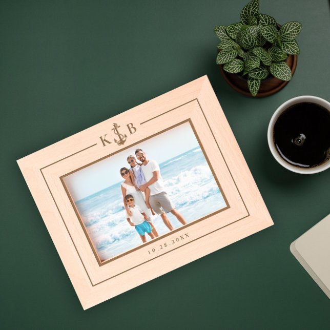 Anchor Initials Engraved Frames (Creator Uploaded)