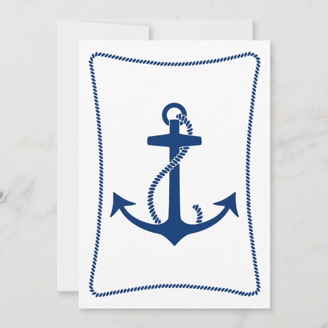 Anchor Invitations (Front)