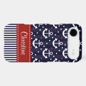 Anchor iPhone 4 4s Case Mate Cover Nautical (Back (Horizontal))