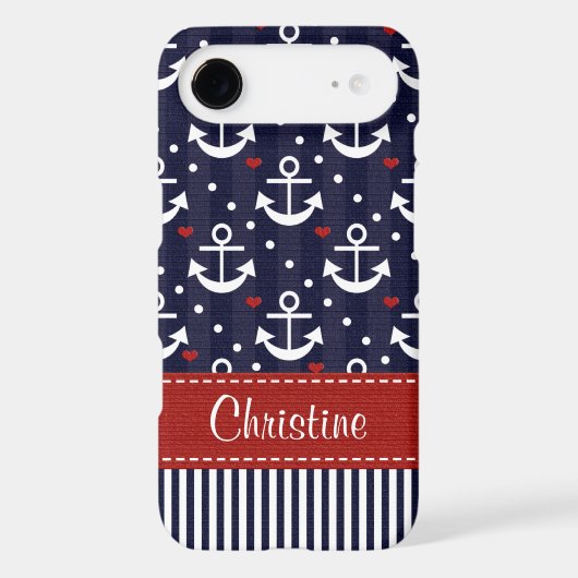 Anchor iPhone 4 4s Case Mate Cover Nautical (Back)