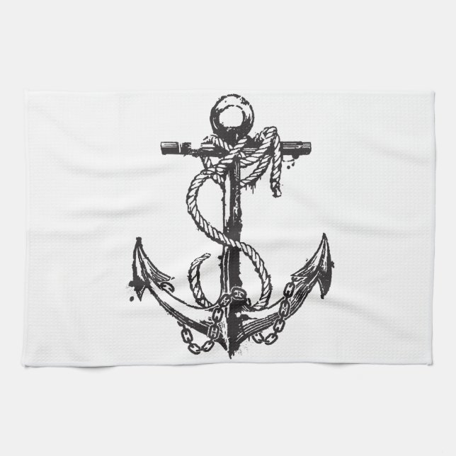 Anchor Kitchen Towel (Horizontal)