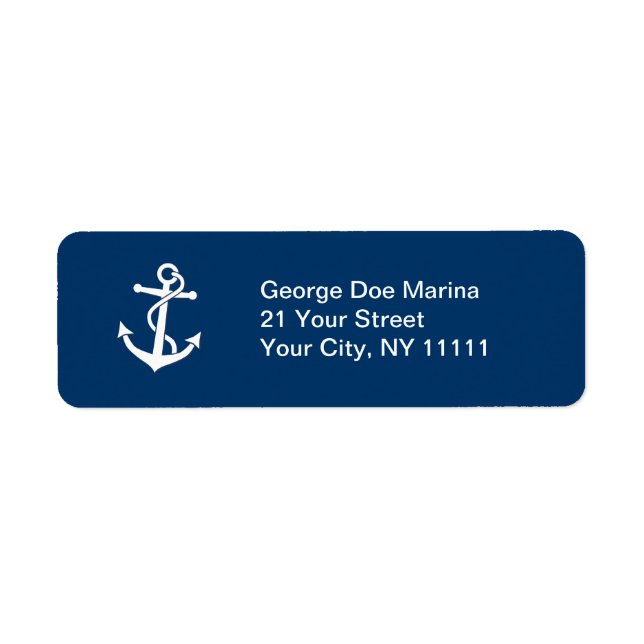Anchor Label (Front)