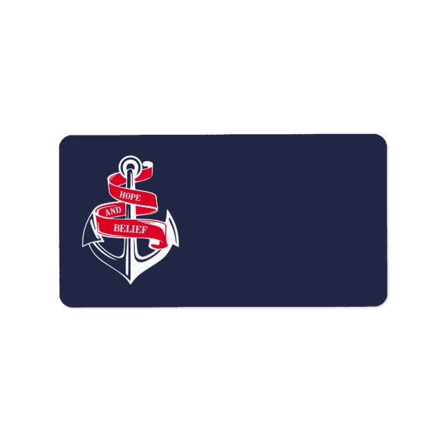 Anchor Label (Front)