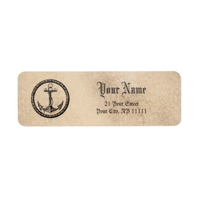 Anchor Label (Front)