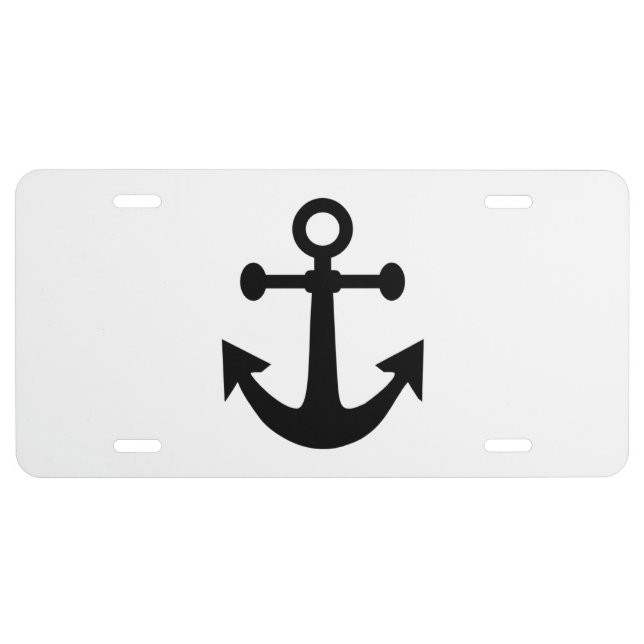 Anchor License Plate (Front)