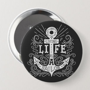 Anchor Life – Bold Nautical Button Design