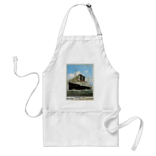 Anchor Line Adult Apron (Front)