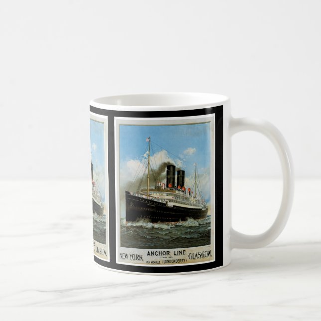 Anchor Line Coffee Mug (Right)