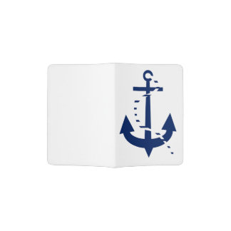 Anchor & Line Navy Passport Holder