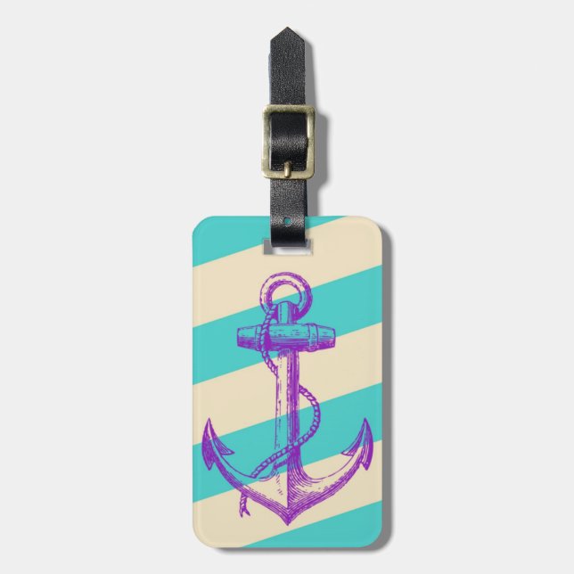 Anchor luggage tag (Front Vertical)