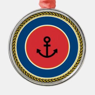 Anchor Metal Ornament