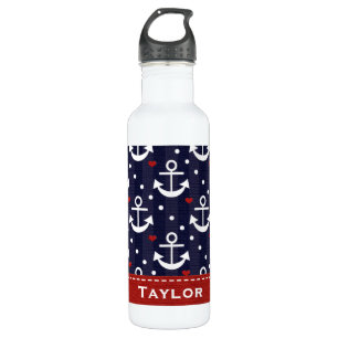 Anchor Nautical BPA Free Stainless Steel Water Bottle
