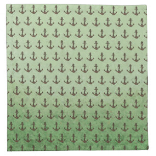 Anchor Nautical Cloth Napkin