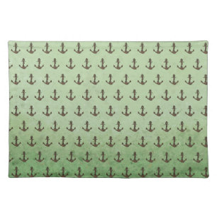 Anchor Nautical Cloth Placemat