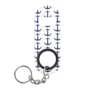 Anchor nautical coastal vibes keychain bottle opener