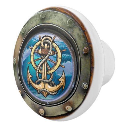 ANCHOR Nautical Porthole Drawer Knobs