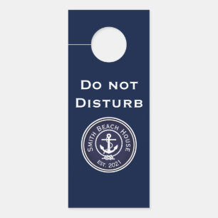 Anchor Nautical Seal Door Hanger