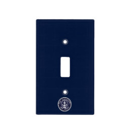 Anchor Nautical Seal  Light Switch Cover