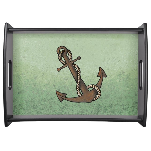 Anchor Nautical  Serving Tray (Front)
