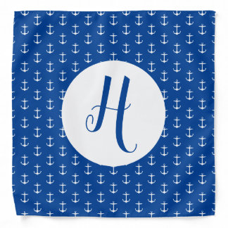 Anchor Navy Style Bandana