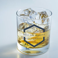 Anchor & Oar | Boat Name Whiskey Glass
