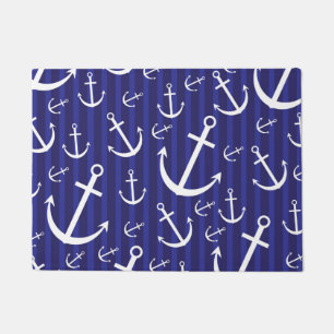 Anchor pattern doormat