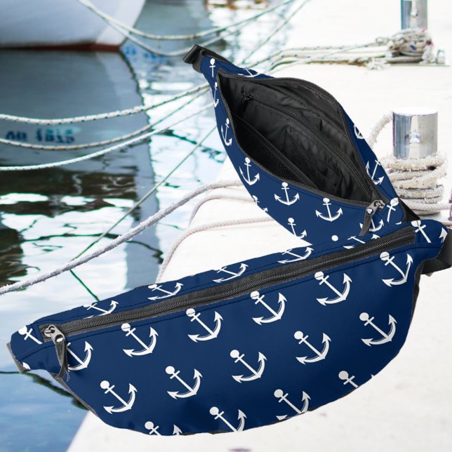 Anchor Pattern Fanny Pack (Creator Uploaded)