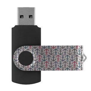 Anchor pattern flash drive