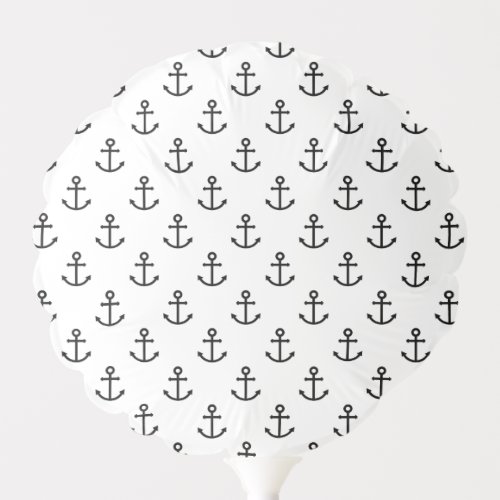 Anchor pattern Halloween pirate anchor symbol Balloon