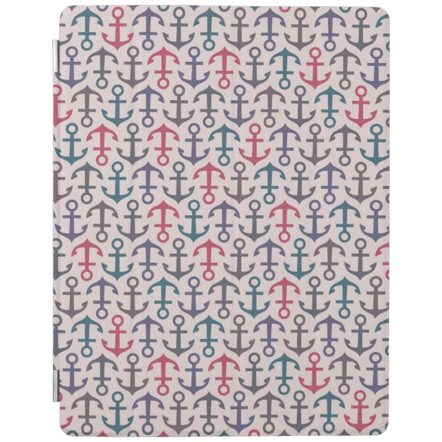 Anchor pattern iPad smart cover (Front)