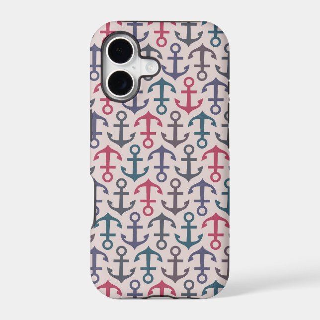 Anchor pattern iphone case (Back)