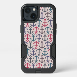 Anchor pattern iPhone 13 case