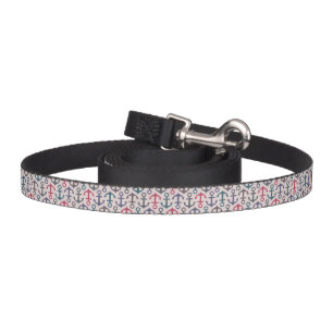 Anchor pattern pet leash