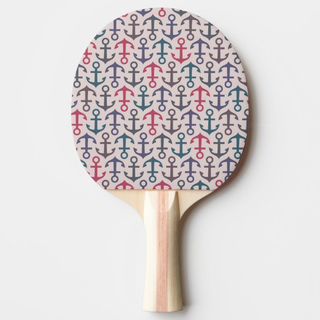 Anchor pattern Ping-Pong paddle (Front)