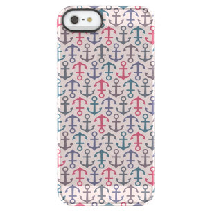 Anchor pattern permafrost iPhone SE/5/5s case