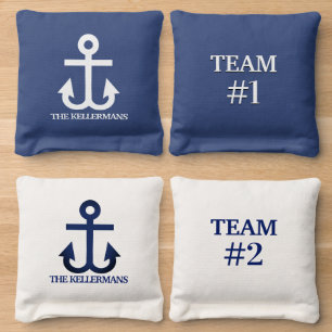 Anchor Personalized Cornhole Bags