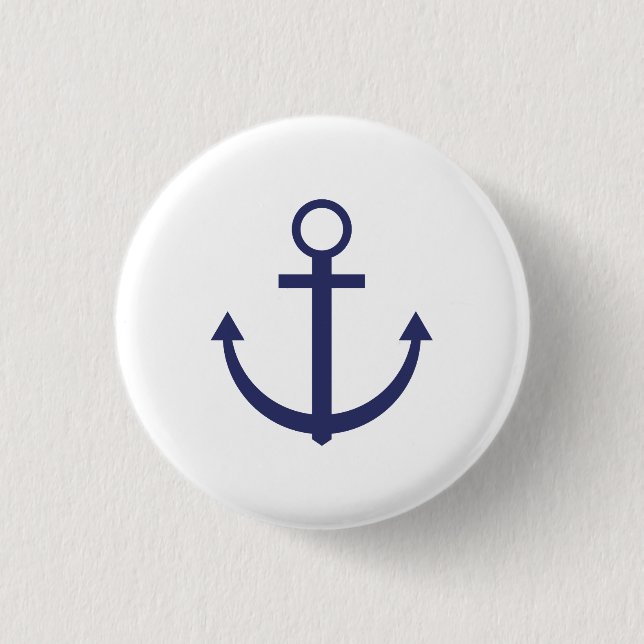 Anchor Pinback Button (Front)