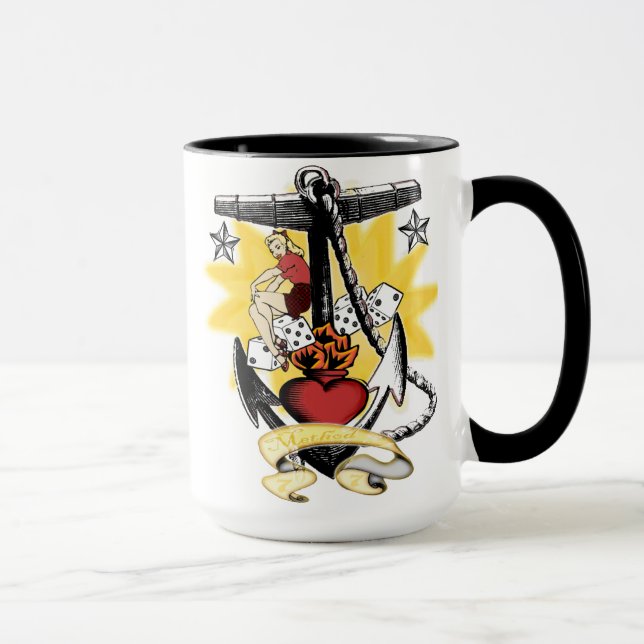 Anchor Pinup Mugs (Right)